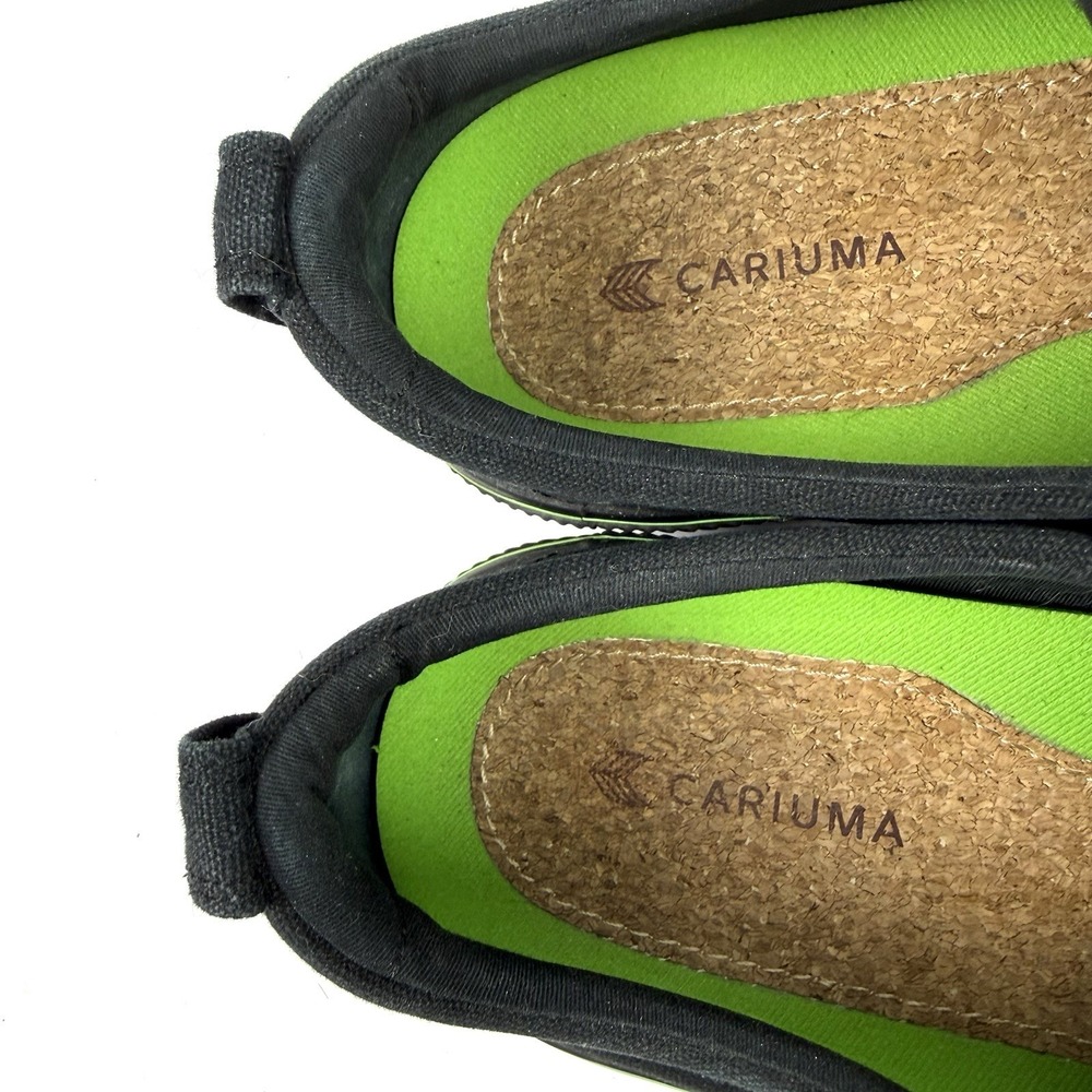 Cariuma OCA Low Shoes Mens Size 9.5 Black Razer Sneki Snek Gaming Sneaker - Picture 4 of 9